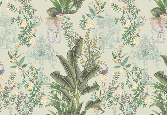 botanical wallpaper